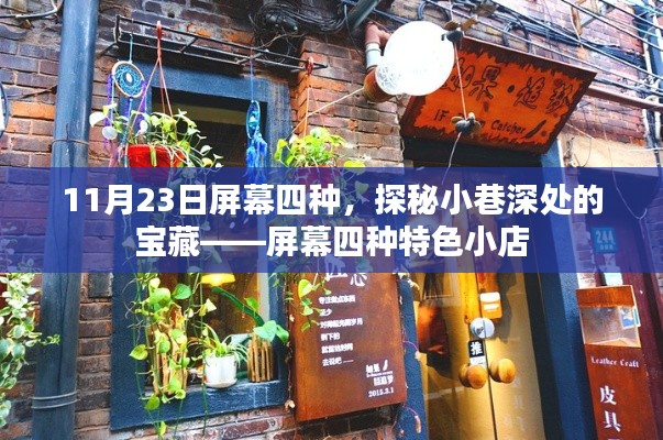 探秘小巷深处的宝藏，四家特色小店的屏幕之旅（11月23日）