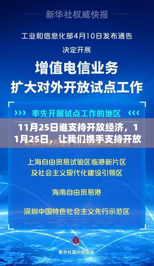 11月25日谁支持开放经济，11月25日，让我们携手支持开放经济，共筑自信与成就感的未来