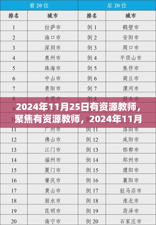 2024年11月25日资源教师深度解读，聚焦有资源教师的角色与价值