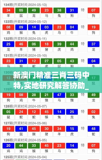 新澳门精准三肖三码中特,实地研究解答协助_启动版ZIM7.76