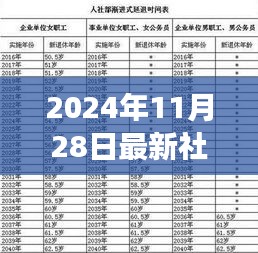 关于最新社保退休政策的解读与解析（以2024年11月28日为准）