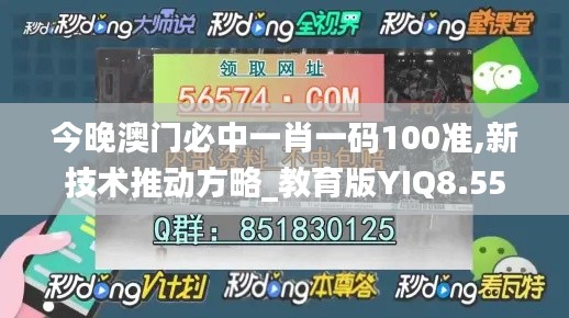 今晚澳门必中一肖一码100准,新技术推动方略_教育版YIQ8.55