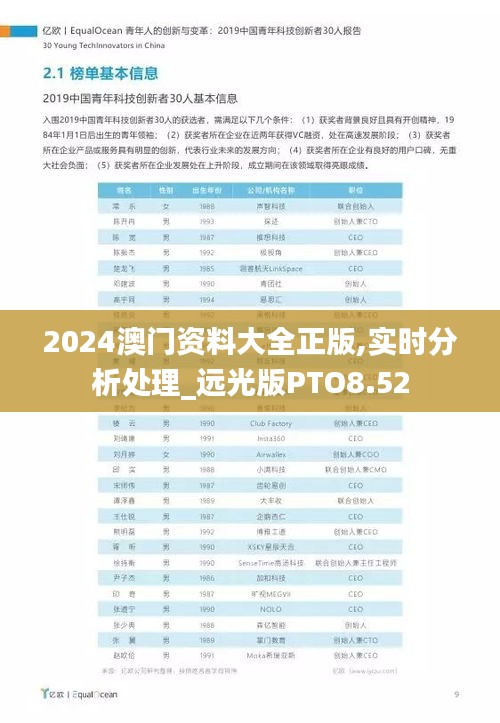 2024澳门资料大全正版,实时分析处理_远光版PTO8.52