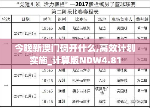 今晚新澳门码开什么,高效计划实施_计算版NDW4.81