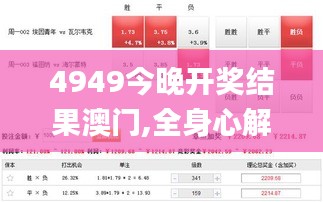 4949今晚开奖结果澳门,全身心解答具体_活力版OTQ8.39