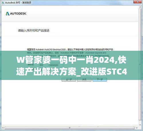 W管家婆一码中一肖2024,快速产出解决方案_改进版STC4.78