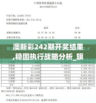 澳新彩242期开奖结果,稳固执行战略分析_旗舰设备版GDD4.54