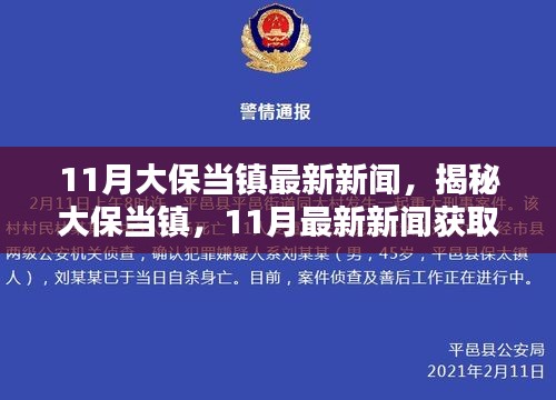 揭秘大保当镇，11月最新新闻获取攻略，掌握前沿资讯技能