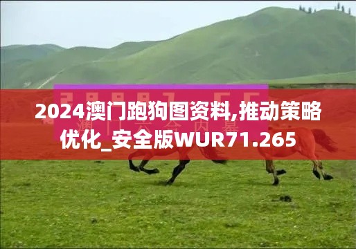 2024澳门跑狗图资料,推动策略优化_安全版WUR71.265