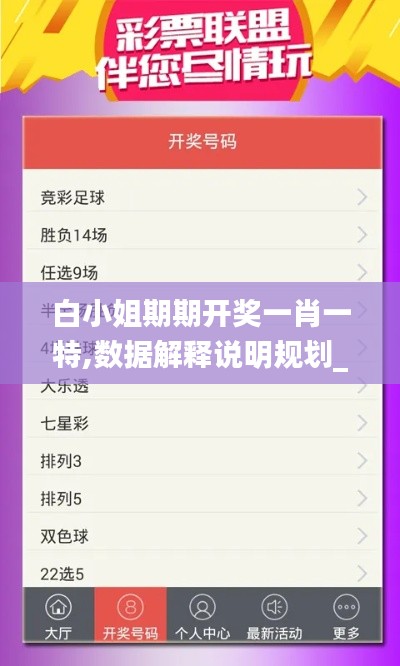 白小姐期期开奖一肖一特,数据解释说明规划_进口版XUL8.882