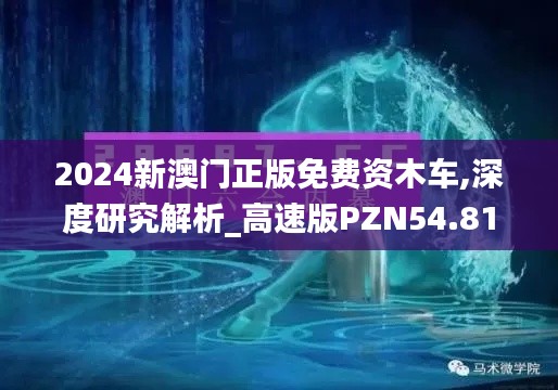 2024新澳门正版免费资木车,深度研究解析_高速版PZN54.816