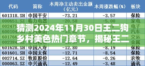 独家揭秘，预测王二狗乡村美色热门章节猜想 2024年11月30日独家展望