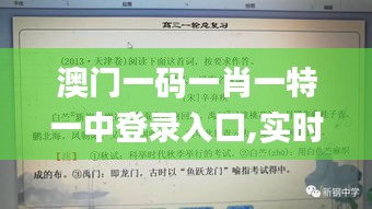 澳门一码一肖一特一中登录入口,实时异文说明法_按需版HGW43.166