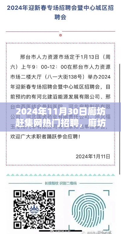 2024年11月30日廊坊赶集网热门招聘全景