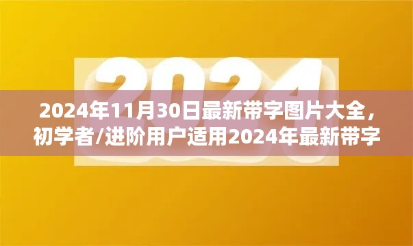 2024年最新带字图片大全，初学者与进阶用户的制作指南