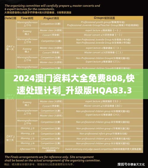 2024澳门资料大全免费808,快速处理计划_升级版HQA83.339