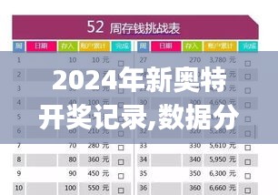 2024年新奥特开奖记录,数据分析计划_轻量版NWD24.708