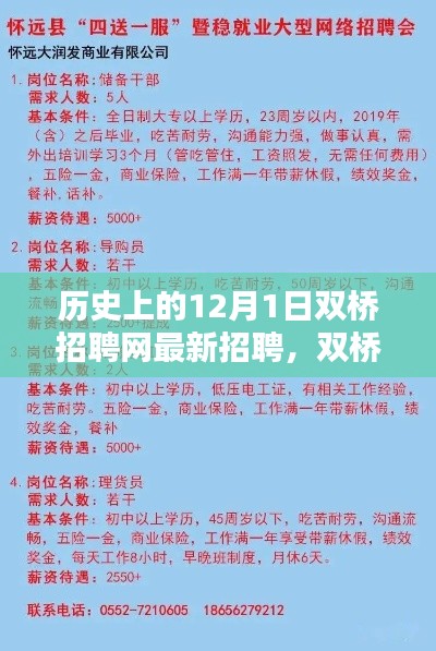 双桥招聘网最新招聘历史回顾与影响分析，聚焦12月1日招聘动态