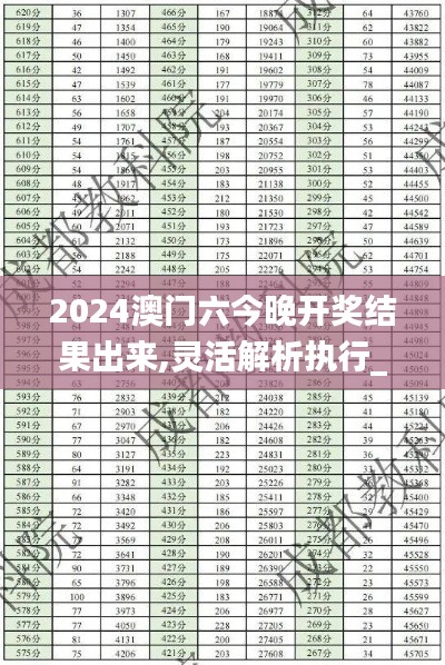 2024澳门六今晚开奖结果出来,灵活解析执行_2DM4.435-4