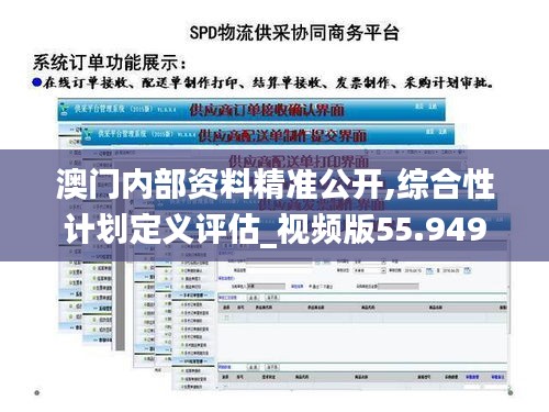 澳门内部资料精准公开,综合性计划定义评估_视频版55.949-7