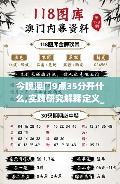 今晚澳门9点35分开什么,实践研究解释定义_精英版55.686-8