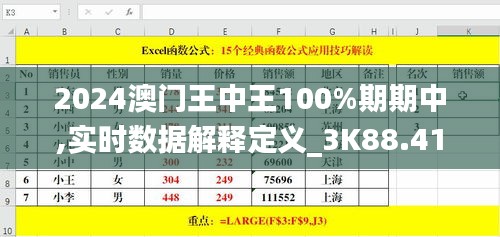 2024澳门王中王100%期期中,实时数据解释定义_3K88.419-3