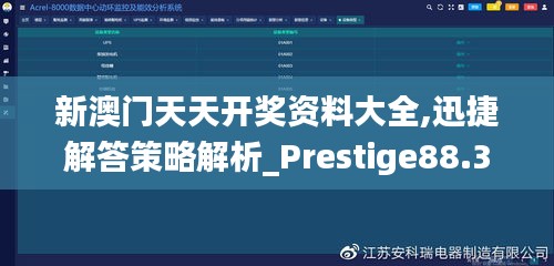 新澳门天天开奖资料大全,迅捷解答策略解析_Prestige88.365-1