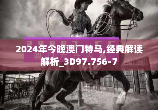 2024年今晚澳门特马,经典解读解析_3D97.756-7