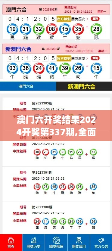 澳门六开奖结果2024开奖第337期,全面数据解析说明_GT12.100-5