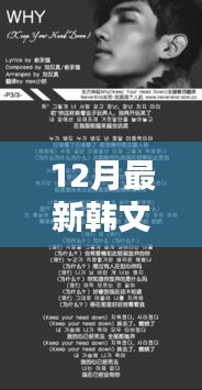 12月爆款韩文歌曲席卷全球，不容错过的音乐盛宴