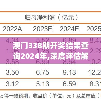 澳门338期开奖结果查询2024年,深度评估解析说明_WP1.174-7