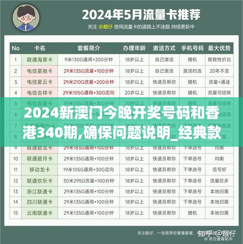 2024新澳门今晚开奖号码和香港340期,确保问题说明_经典款77.796-1