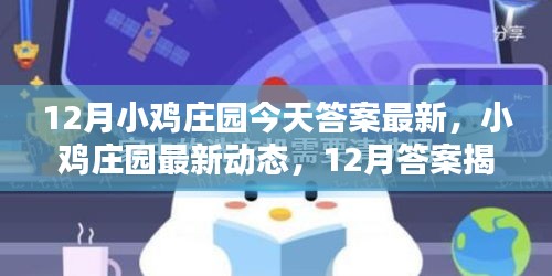 小鸡庄园12月最新动态揭秘，时代背景下的独特地位与答案揭晓