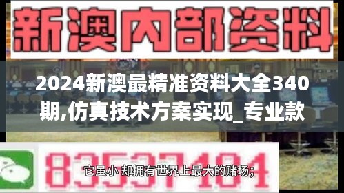 2024新澳最精准资料大全340期,仿真技术方案实现_专业款7.653-9