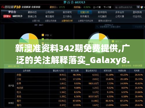 新澳准资料342期免费提供,广泛的关注解释落实_Galaxy8.500