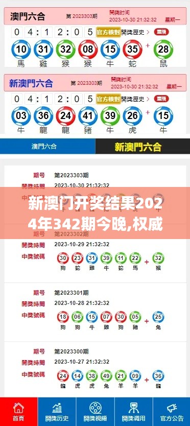 新澳门开奖结果2024年342期今晚,权威分析说明_免费版5.245