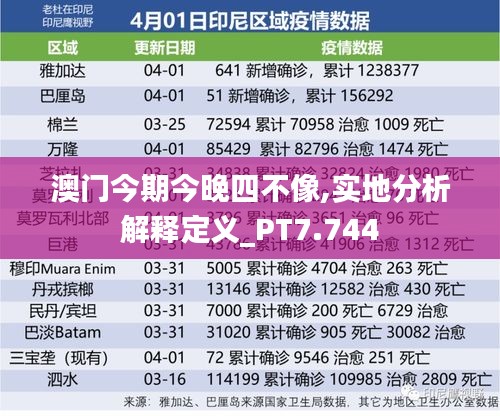 澳门今期今晚四不像,实地分析解释定义_PT7.744