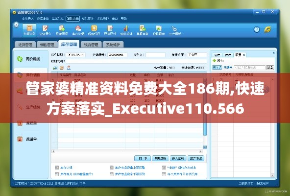 管家婆精准资料免费大全186期,快速方案落实_Executive110.566