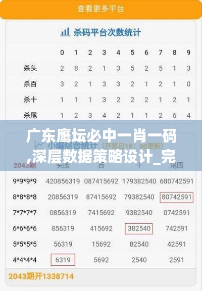 广东鹰坛必中一肖一码,深层数据策略设计_完整版7.959