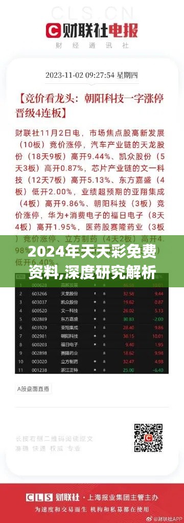 2024年天天彩免费资料,深度研究解析说明_影像版4.538