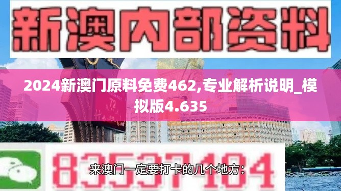 2024新澳门原料免费462,专业解析说明_模拟版4.635