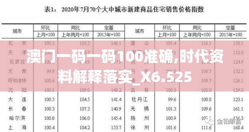 澳门一码一码100准确,时代资料解释落实_X6.525