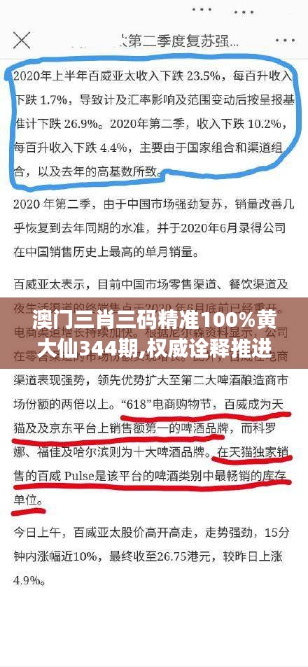 澳门三肖三码精准100%黄大仙344期,权威诠释推进方式_超值版18.201