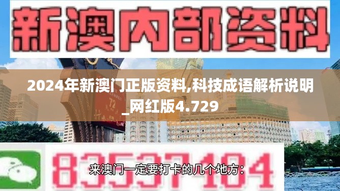 2024年新澳门正版资料,科技成语解析说明_网红版4.729