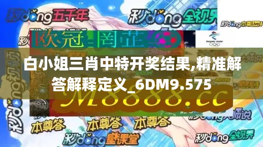 白小姐三肖中特开奖结果,精准解答解释定义_6DM9.575