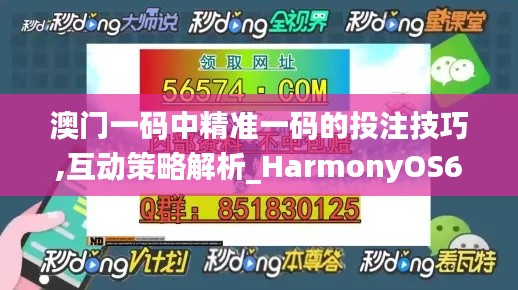 澳门一码中精准一码的投注技巧,互动策略解析_HarmonyOS6.447