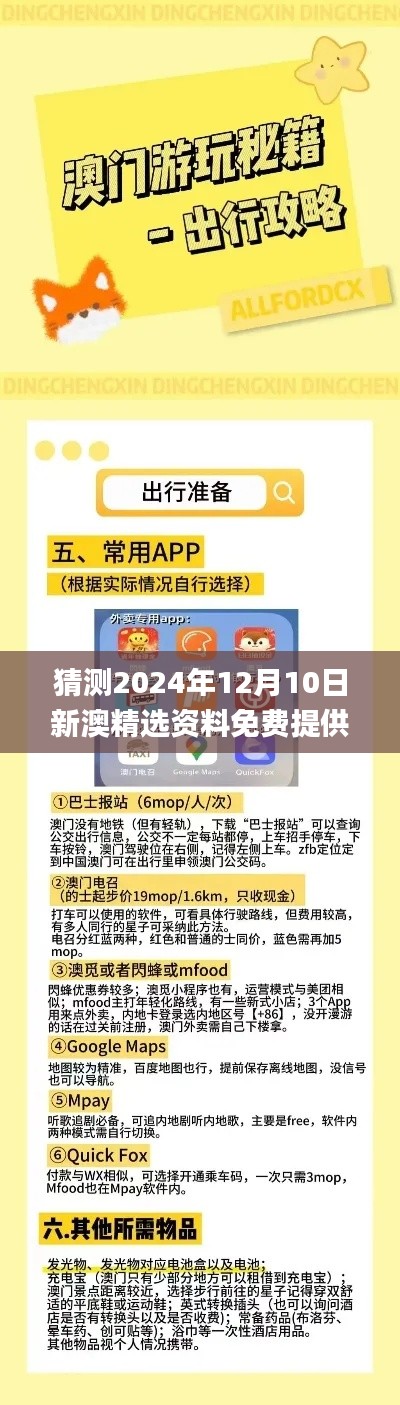 猜测2024年12月10日新澳精选资料免费提供,客户反馈分析落实_冒险版4.364