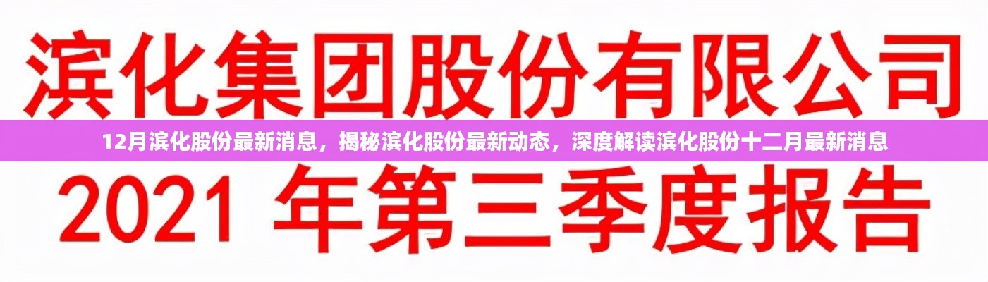 滨化股份十二月最新动态揭秘，深度解读最新消息