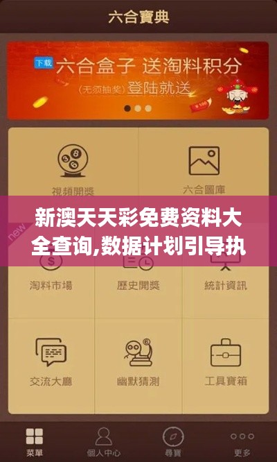 新澳天天彩免费资料大全查询,数据计划引导执行_soft5.842