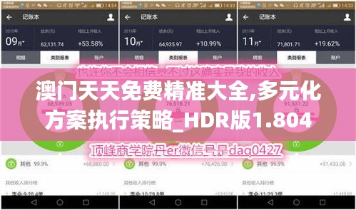 澳门天天免费精准大全,多元化方案执行策略_HDR版1.804